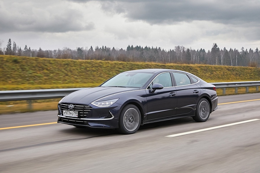 Презентация восьмого поколения Hyundai Sonata в учебном центре Hyundai Training Academy. 