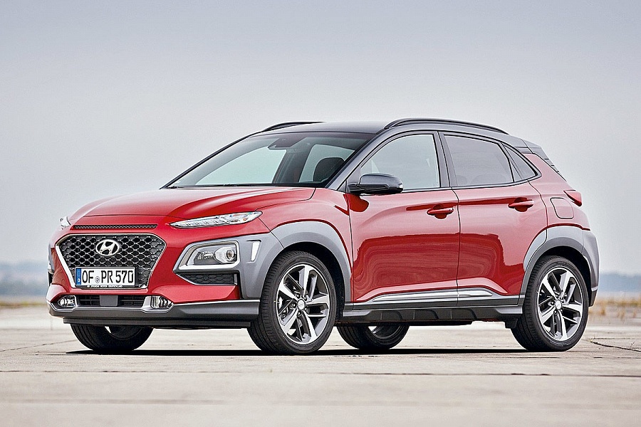 Hyundai Kona возглавила рейтинг компактных дизельных кроссоверов журнала Auto Bild